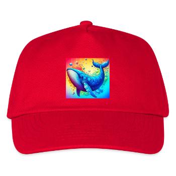 Wal - Kinder Basecap - Rot - Vorne