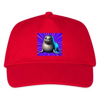 Siegel - Kinder Basecap - Rot - Vorne