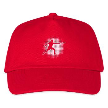 Idée de cadeau de golf Frisbee pour un joueur ultime - Casquette de baseball Enfant - rouge - Devant