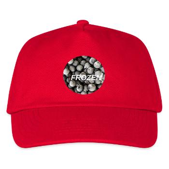 Baies surgelées + Superaliment - Casquette de baseball Enfant - rouge - Devant