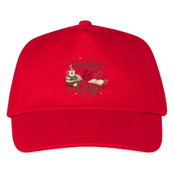 Booked & Cozy Autumn Harvest - Kids’ Baseball Cap - red - Front