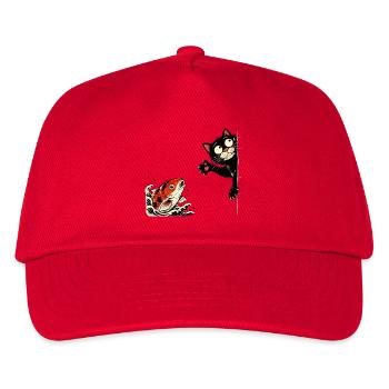 Koi Fish Koi Carp KOI CAT Koi - Kids’ Baseball Cap - red - Front