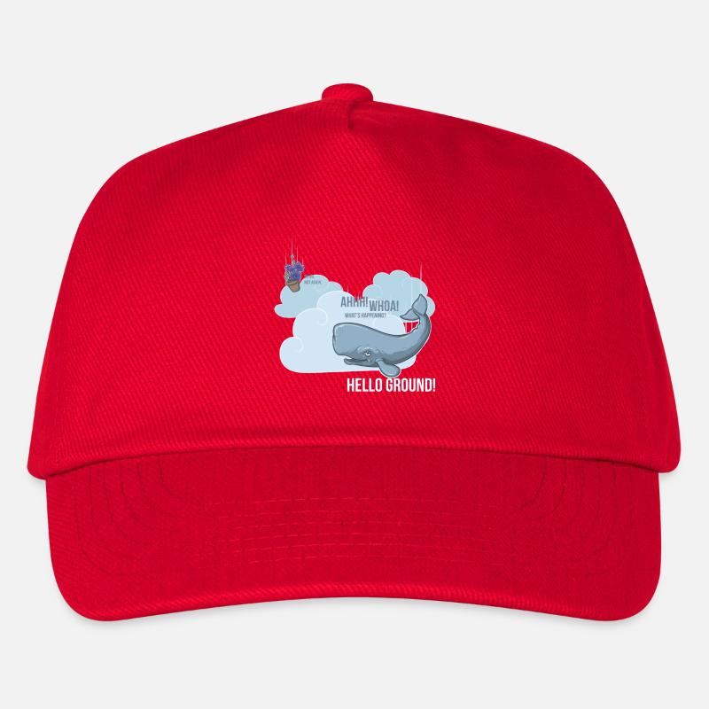 Whale & Petunia - Kinder Basecap - Rot