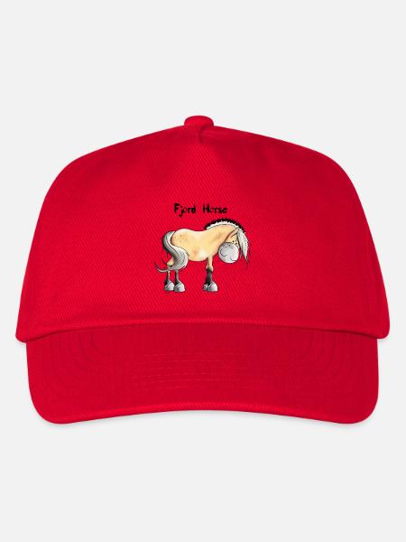 Knuffiger Norweger - Kinder Basecap - Rot