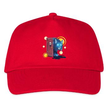 Blue Ink Spirits - Big Bad Wolf at the Door - Kids’ Baseball Cap - red - Front