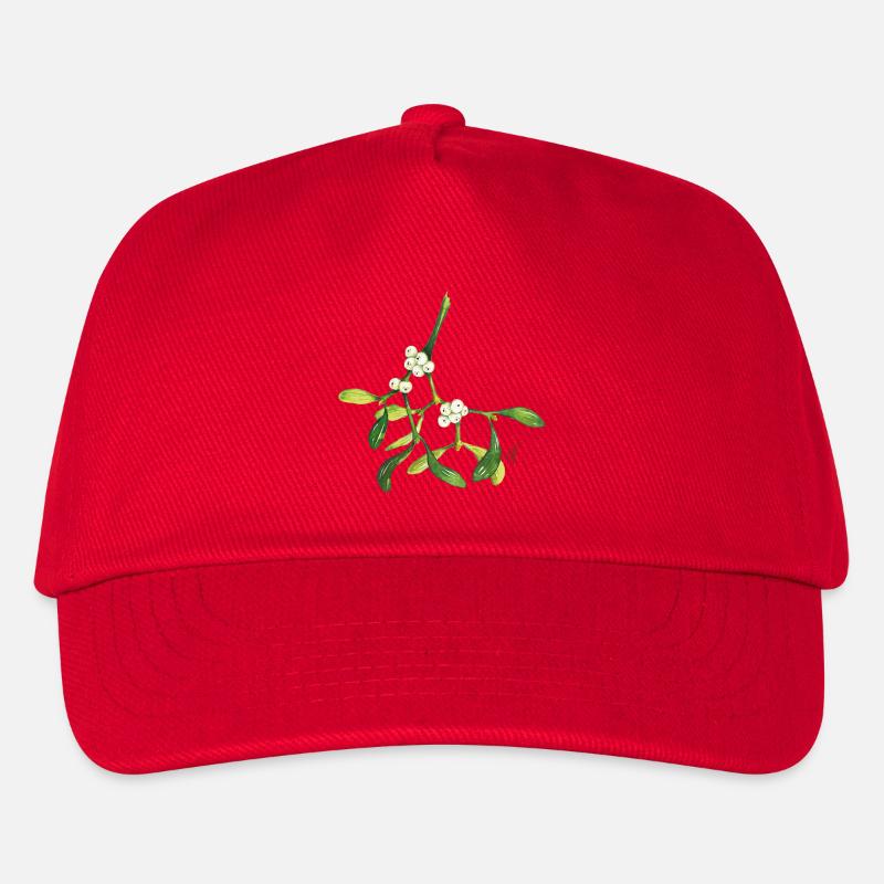 Mistelzweig - Kinder Basecap - Rot