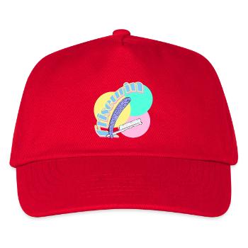 Friseurin Rasiermesser Friseur Salon - Kinder Basecap - Rot - Vorne