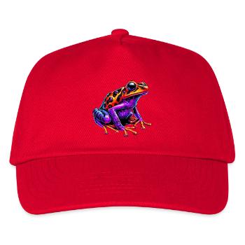 Frog - Kids’ Baseball Cap - red - Front