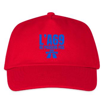 A69, motorway, Castres, Toulouse - Kids’ Baseball Cap - red - Front