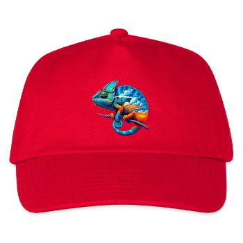 Chameleon - Kids’ Baseball Cap - red - Front