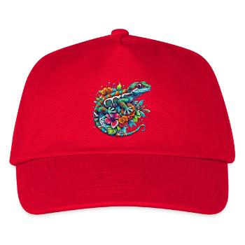Gecko - Kids’ Baseball Cap - red - Front