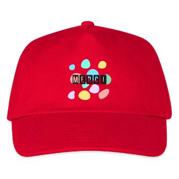 MISTRESS. MASTER. THANK YOU. THANK YOU MISTRESS - Kids’ Baseball Cap - red - Front