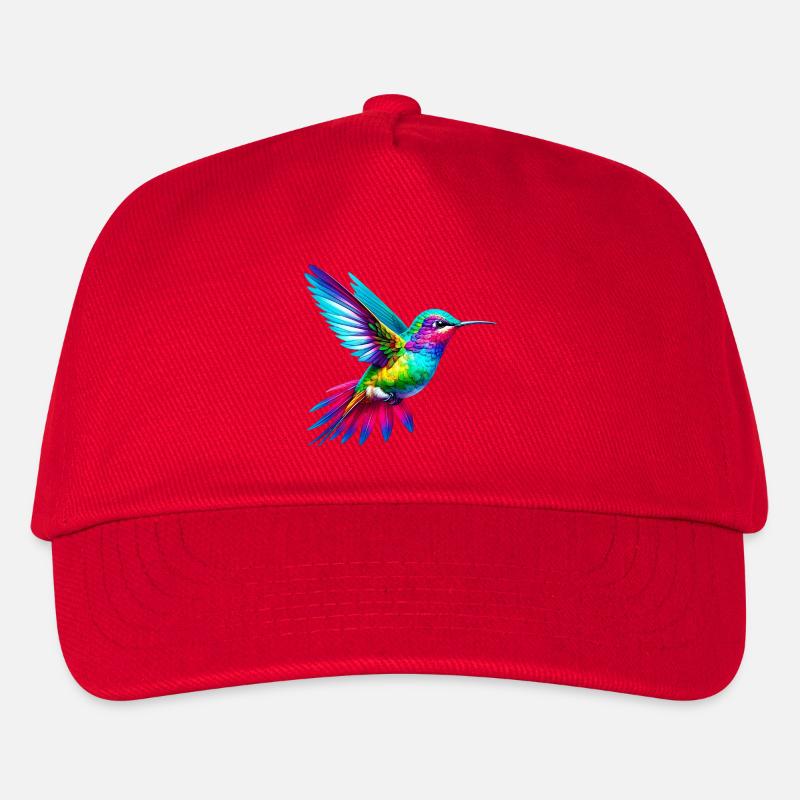 Kolibri - Kinder Basecap - Rot