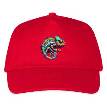 Chameleon - Kids’ Baseball Cap - red - Front