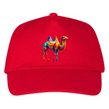Kamel - Kinder Basecap - Rot - Vorne