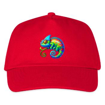 Chameleon - Kids’ Baseball Cap - red - Front