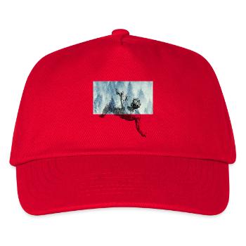 Der Untergang des majestätischen Ikarus - Kinder Basecap - Rot - Vorne