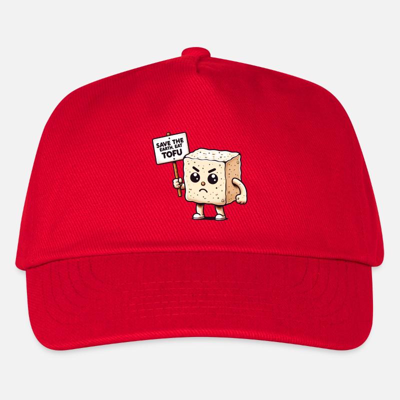 Tofu Erde Verteidiger - Kinder Basecap - Rot