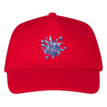 Snow Crystal Explosion - Kids’ Baseball Cap - red - Front