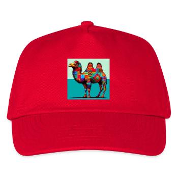 Kamel - Kinder Basecap - Rot - Vorne