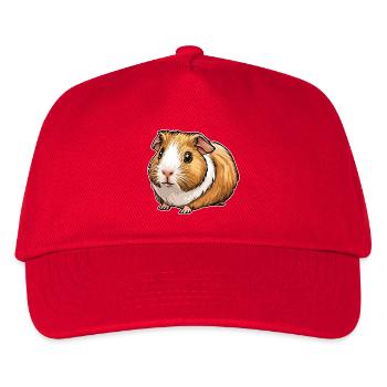 guinea pig - Kids’ Baseball Cap - red - Front