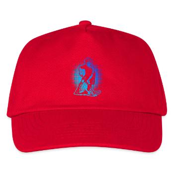 Simply floorball timeless design - Kids’ Baseball Cap - red - Front