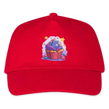 Sweet Bear Cupcake Dream - Kids’ Baseball Cap - red - Front