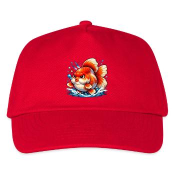 Poisson rouge orange ranchu de haute qualité - Casquette de baseball Enfant - rouge - Devant