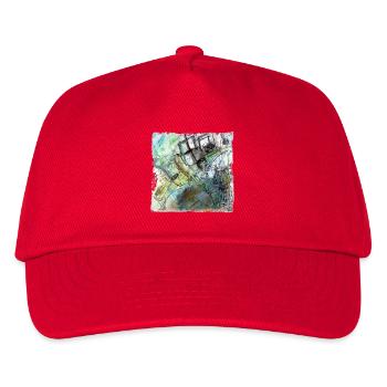 Airplane - Kids’ Baseball Cap - red - Front