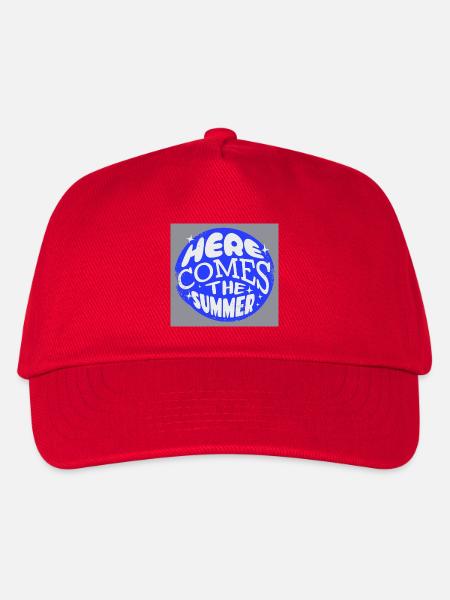 Heroes Come This Summer - Kinder Basecap - Rot