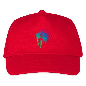 Simply padel timeless design - Kids’ Baseball Cap - red - Front