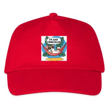 Chinchillin Hamac Tropical Chill - Casquette de baseball Enfant - rouge - Devant