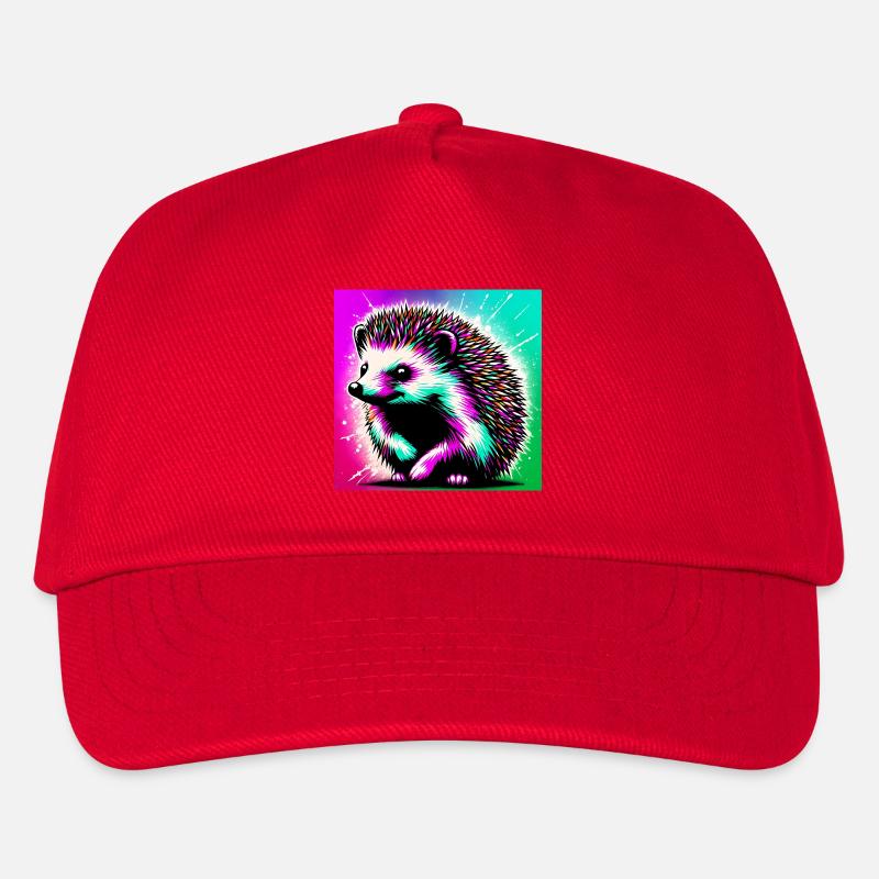 Igel - Kinder Basecap - Rot
