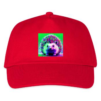 hérisson - Casquette de baseball Enfant - rouge - Devant