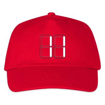 NUMÉRO 11 Cadeau d’anniversaire d’elfe numérique - Casquette de baseball Enfant - rouge - Devant