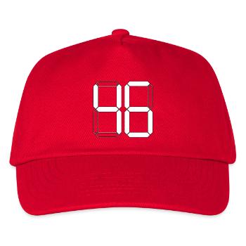 NUMBER 46 Forty-Six Gift Digital - Kids’ Baseball Cap - red - Front