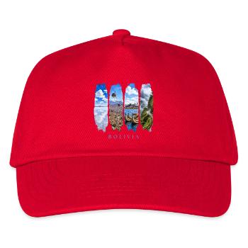 Bolivia Holidays Travel – Andes Culture & Nature - Kids’ Baseball Cap - red - Front