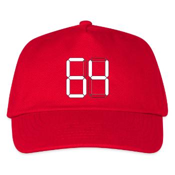 NUMBER 64 Sixty-Four Gift Digital - Kids’ Baseball Cap - red - Front
