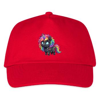 Adorables licornes zombies Chibi - Casquette de baseball Enfant - rouge - Devant