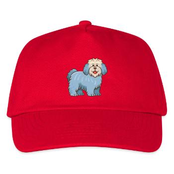 Light Blue Shaggy Dog (Comic) - Kids’ Baseball Cap - red - Front