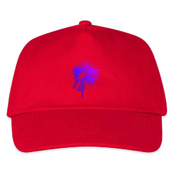 Pickleballsport Motiv rund um Pickleball Community - Kinder Basecap - Rot - Vorne