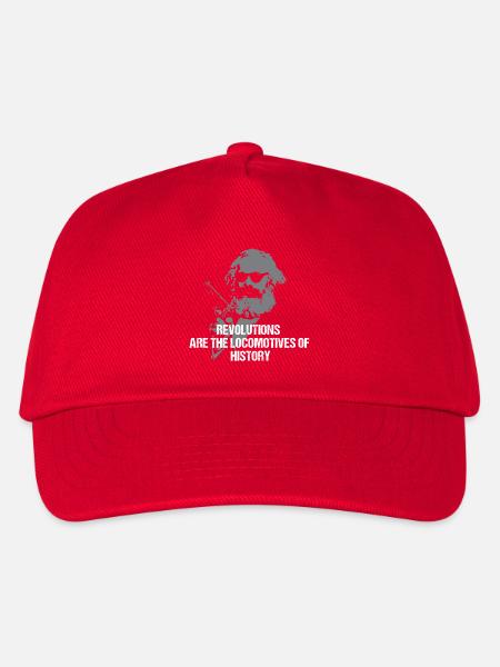 Karl Marx Rebel - Kinder Basecap - Rot