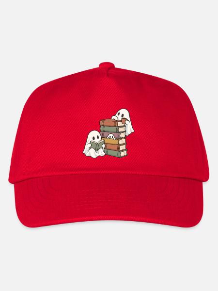 Büchergeister - Kinder Basecap - Rot