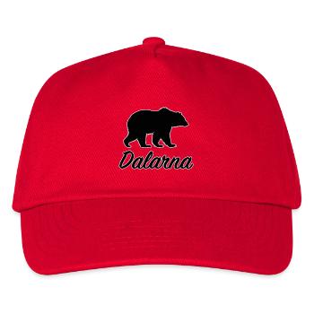 Dalarna Bear Sverige Region Sweden Central Sweden - Kids’ Baseball Cap - red - Front