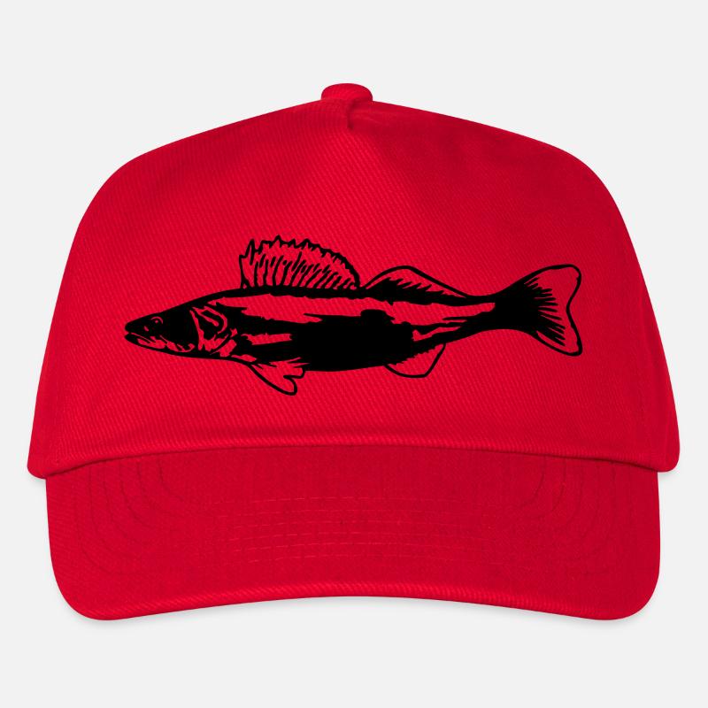 Zander ST - Kinder Basecap - Rot