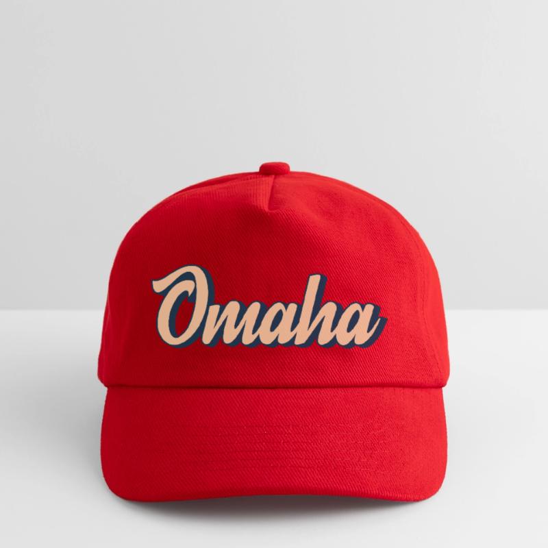 Omaha Script Rétro Casquette de baseball Enfant