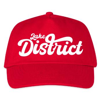 Lake District, National Parks - Kids’ Baseball Cap - red - Front