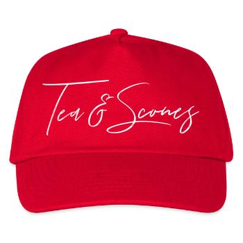 Tea & Scones, UK - Kids’ Baseball Cap - red - Front