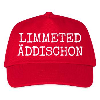 Limmeted Äddischon - Kölsche Edition Rheinländer - Kinder Basecap - Rot - Vorne