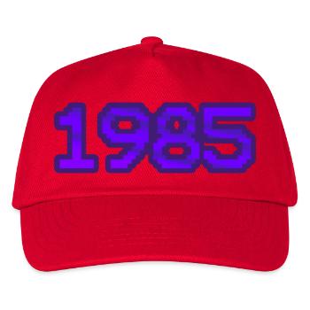 Nerd 1985 - Casquette de baseball Enfant - rouge - Devant